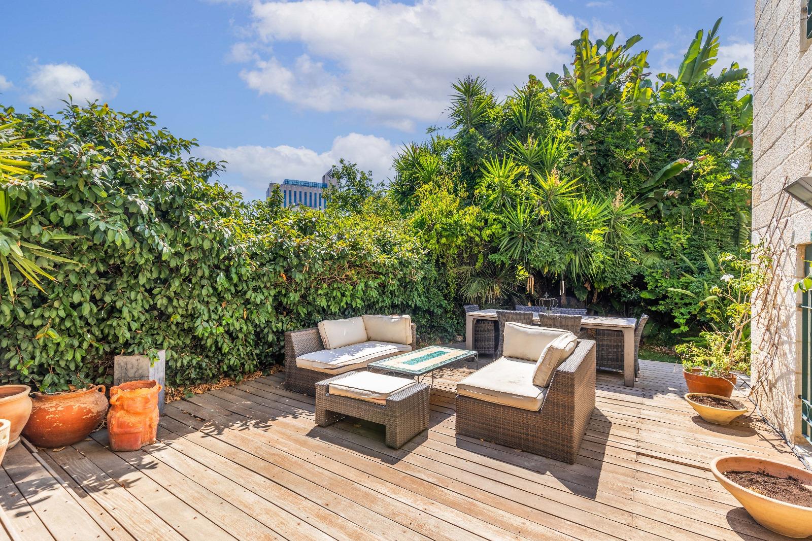 A Spacious Corner Cottage in One of Jerusalem’s Most Desirable Neighborhoods