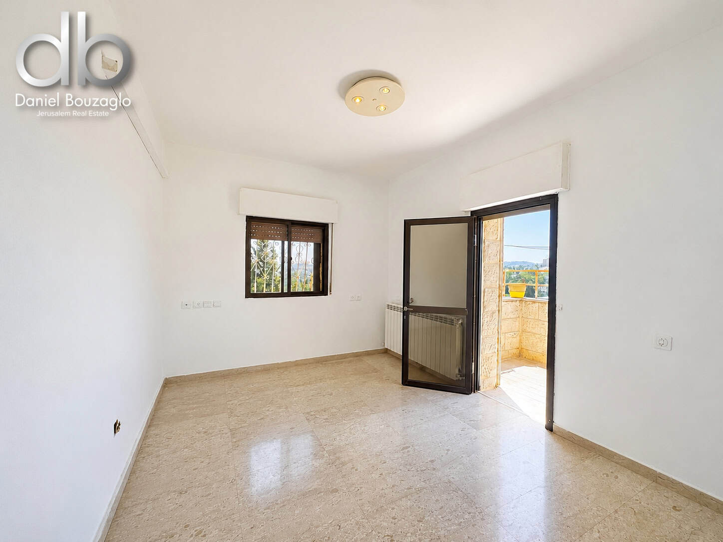 On the Border of Old Katamon & Talbiya – TopFloor Apartment with Open Views