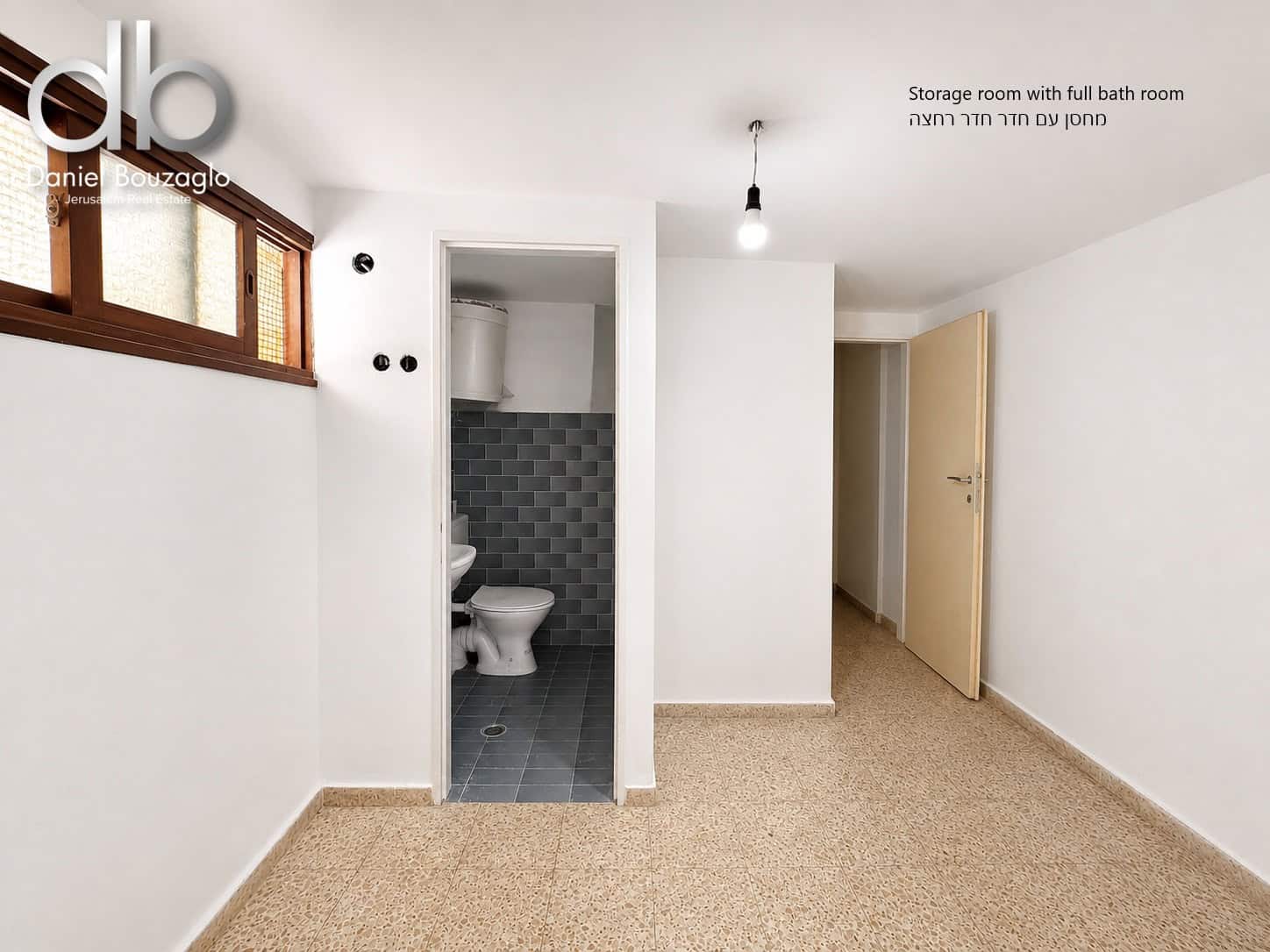 On the Border of Old Katamon & Talbiya – TopFloor Apartment with Open Views